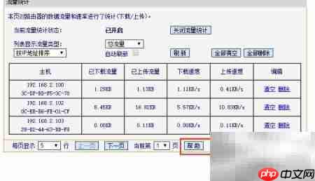 路由器流量统计工具