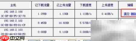 路由器流量统计工具