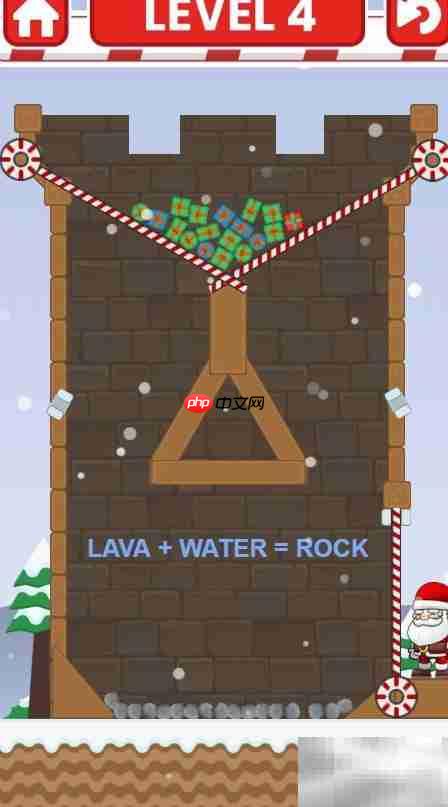 Santa Gifts Rescue:通关LEVEL 4技巧