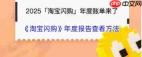 在哪看淘宝闪购年度报告
