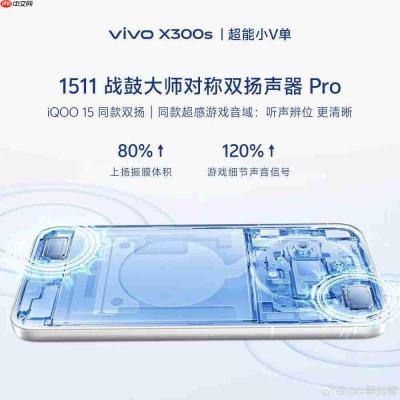 vivo X300s 继续预热,7100mAh 蓝海电池加持