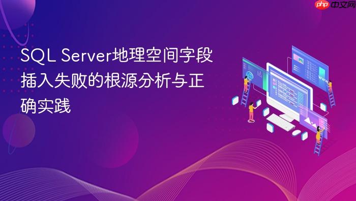 SQL Server地理空间字段插入失败的根源分析与正确实践
