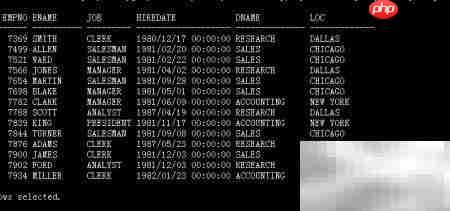 Oracle关联查询中WHERE与ON用法解析