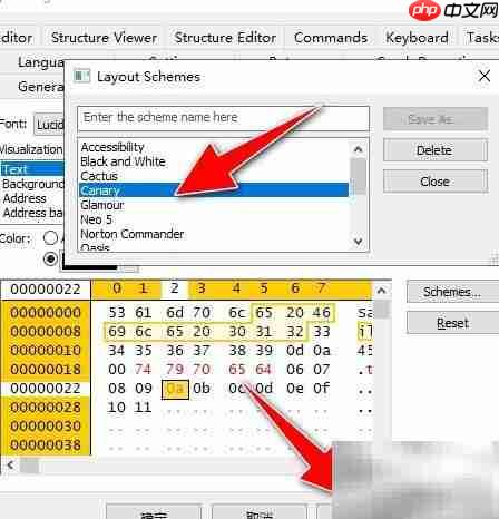 Hex Editor Neo自定义Scheme指南