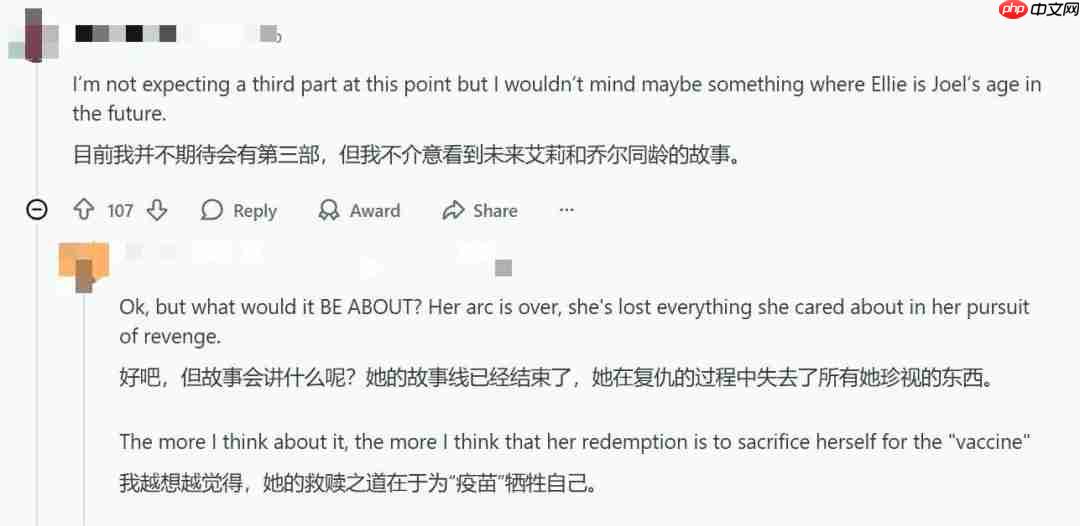 《最后的生还者》新消息引玩家论战:故事结束不该继续