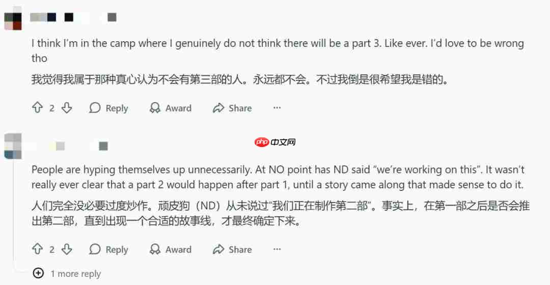 《最后的生还者》新消息引玩家论战:故事结束不该继续