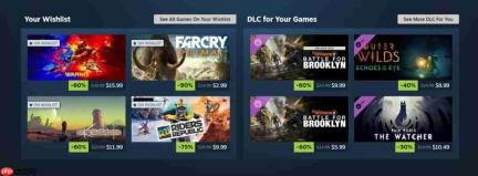 V社在测试版更新Steam主页 更简洁更现代更具动态感!