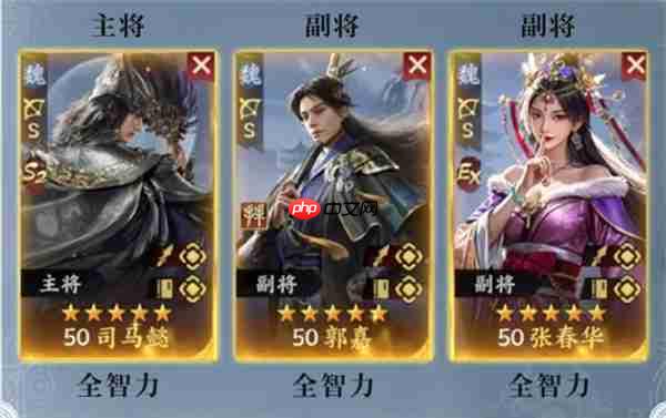 三国群英传策定九州隐忍弓阵容搭配