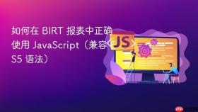 如何在 BIRT 报表中正确使用 JavaScript(兼容 ES5 语法)