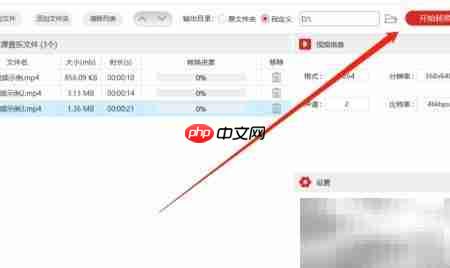 批量转换视频格式技巧
