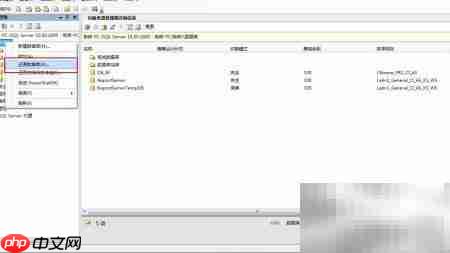 SQL数据库备份与还原