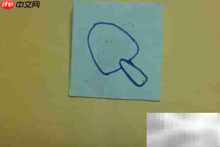 儿童手工画球拍教程