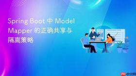 Spring Boot 中 ModelMapper 的正确共享与隔离策略
