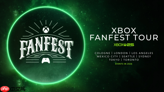xbox 粉丝节回归：xbox 25 周年巡回庆典之旅即将开启！