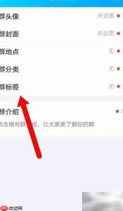 QQ群标签设置方法