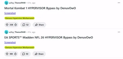 《真人快打1》也沦陷了！DenuvOwO连发三款D加密破解