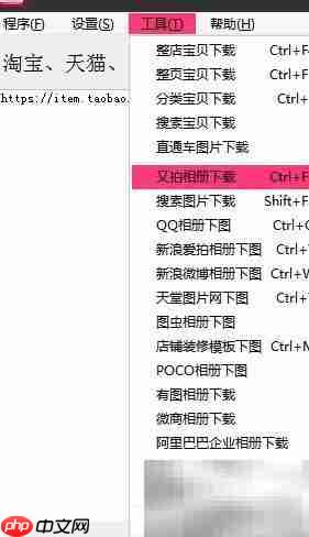 批量下载YUPOO相册教程