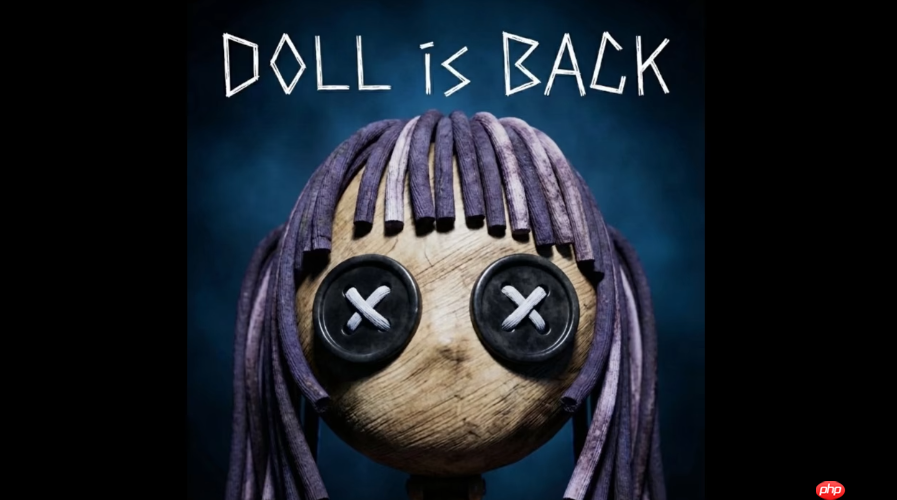 《Doll is Back》4月9日正式推出 类小小梦魇惊悚冒险