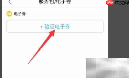 盒马电子券如何验证