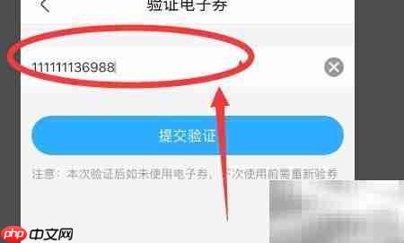 盒马电子券如何验证