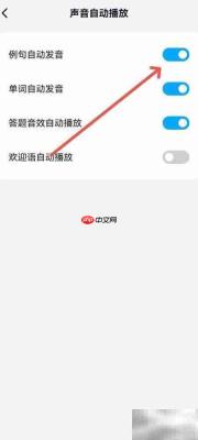 背duo分如何开启例句发音
