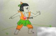 金刚葫芦娃简笔画教程