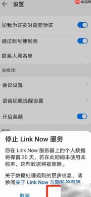 Link Now服务关闭指南