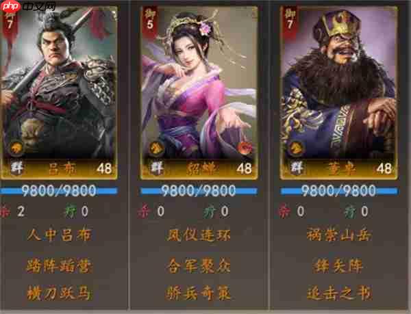 三国志王道天下吕布群骑爆发队玩法攻略