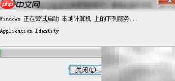 启动Application Identity服务方法