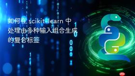 如何在 scikit-learn 中处理由多种输入组合生成的复合标签