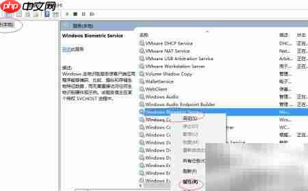 Win10启动生物识别服务方法