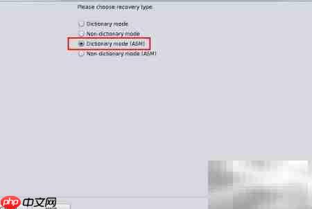 Oracle ASM数据库恢复