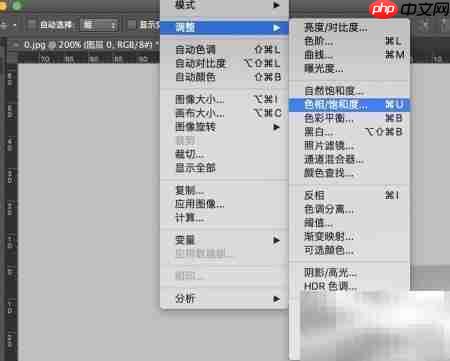 PS一键变黑白照片技巧