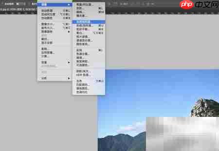 PS一键变黑白照片技巧