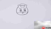 黑猫警长简笔画教程