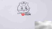 黑猫警长简笔画教程
