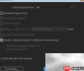 AE CC2017工程文件整理技巧