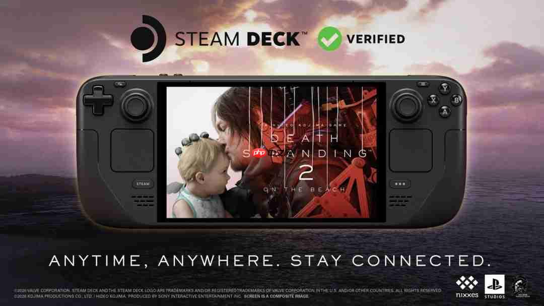 《死亡搁浅2》现已通过Steam Deck认证