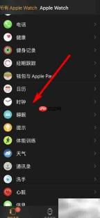 苹果手表轻点报时设置方法