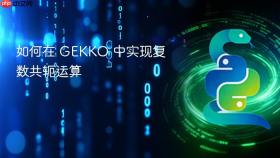 如何在 GEKKO 中实现复数共轭运算
