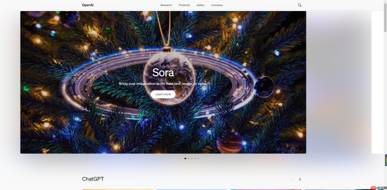 OpenAI视频生成Sora官方网址