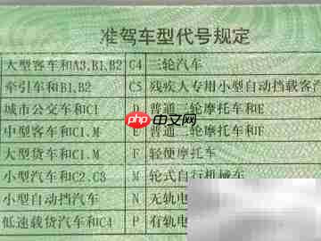c1驾照如何升级为a1