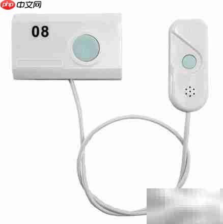 医院无线呼叫器安装类型