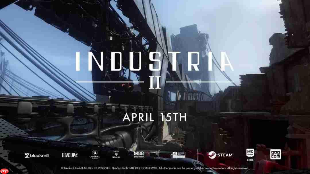 科幻FPS游戏《Industria 2》新预告 4月15日发售