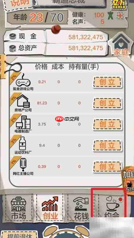 一亿小目标:约会包租婆攻略
