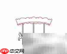 简笔画:旋转木马绘制教程