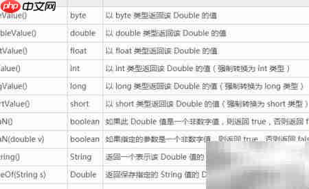 Java Double类详解