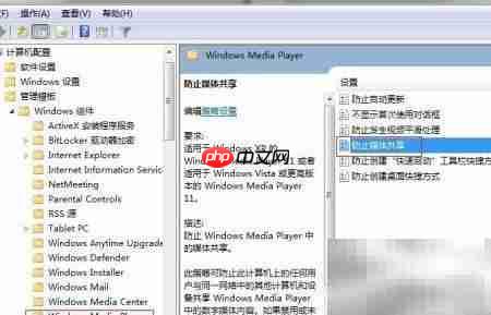 WMP共享服务无法启动