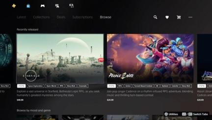 PS5商店即将迎来重大视觉革新 界面更像Netflix