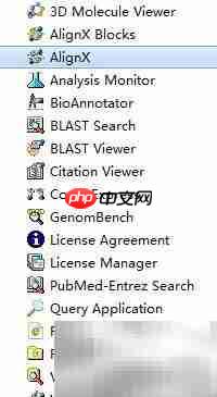 Vector NTI分析测序结果